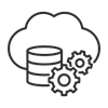Backup and disaster recovery icon