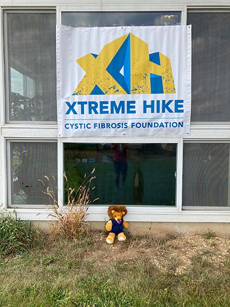 Leo at Cystic Fibrosis Foundation's Xtreme Hike