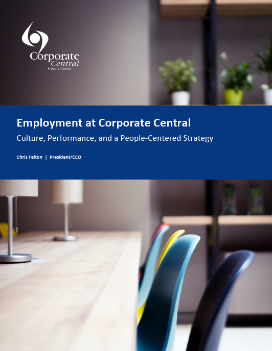 Cover for Employment at Corporate Central brochure.